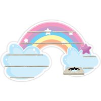 Tonieregal - Regal Für Musikbox Für 40-45 Figuren Regenbogenwolke- Passend Toniebox von FarbklecksCollection