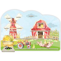 Tonieregal - Regal Für Musikbox Für 40 Figuren Bauernhof Passend Toniebox von FarbklecksCollection