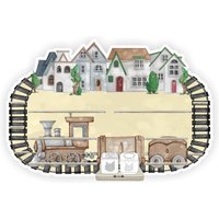 Tonieregal - Regal Für Musikbox Für 40 Figuren Eisenbahnstadt Passend Toniebox 1 Oder 2 Tonieregal - Regal Für Musikbox Für 40 Figuren Eisenbahnstadt Passend Toniebox 1 Oder 2 von FarbklecksCollection