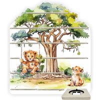 Tonieregal - Regal Für Musikbox Für 50-55 Figuren Schaukellöwe Passend Toniebox von FarbklecksCollection
