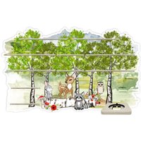 Tonieregal - Regal Für Musikbox Für 55-60 Figuren Waldfreunde Passend Toniebox von FarbklecksCollection