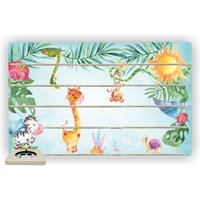 Tonieregal - Regal Für Musikbox Für 85 Figuren Dschungel Passend Toniebox von FarbklecksCollection