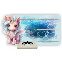 Tonieregal - Regal Für Musikbox Starter Set Einhornherzchen Passend Toniebox von FarbklecksCollection
