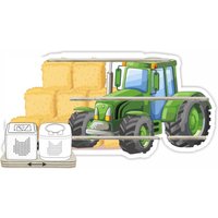 Tonieregal - Regal Für Musikbox Starter Set Heu Traktor- Passend Toniebox 1 Und 2 von FarbklecksCollection