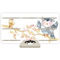Tonieregal - Regal Für Musikbox Starter Set Wald Eulen Passend Toniebox von FarbklecksCollection