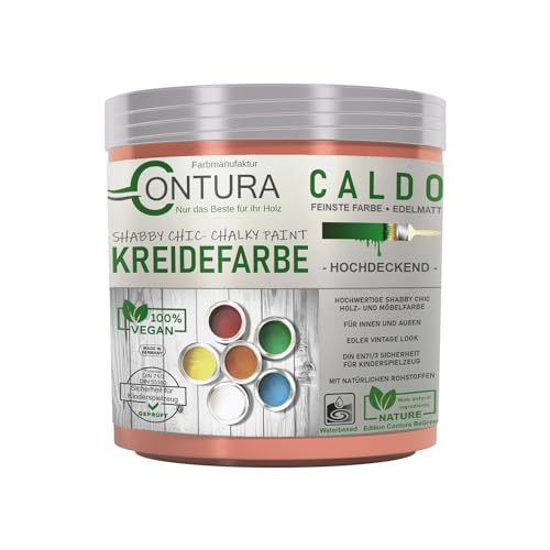 Contura BeGreen 250ml. Kreidefarbe Shabby Chic Möbellack Lack Möbel Farbe Holzlack Natur (17 Jasper) von Farbmanufaktur CONTURA Nur das Beste für ihr Holz