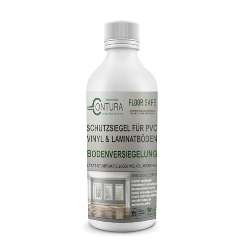 Contura Bodenversiegelung Vinyl Laminat PVC Parkett Boden Versiegelung Imprägnierung Fußbodensiegel Lack (1, 500ml.) von Farbmanufaktur CONTURA Nur das Beste für ihr Holz
