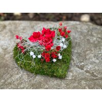 Grabschmuck Sommer Herz „Für Immer Im Herzen „ Grabschmuck Sommer Herz „Für Immer Im Herzen „ von Farbvielfalt