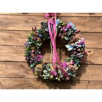Hortensien Herbst Beeren Kranz Loop Kränzchen von Farbvielfalt