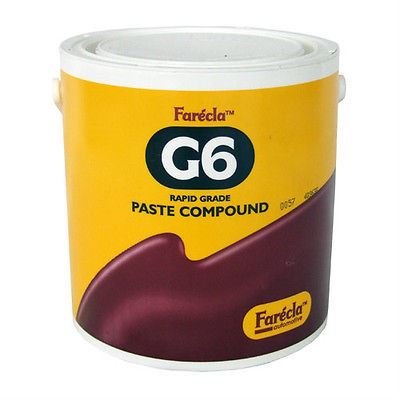 Farecla G6 Compound Paste Rapid Stufe 3 kg Dose Silikon Kostenlose NEU für Verwendung auf original & Refinish M solid & Air getrocknet 2 K Paint Systemen von Farecla