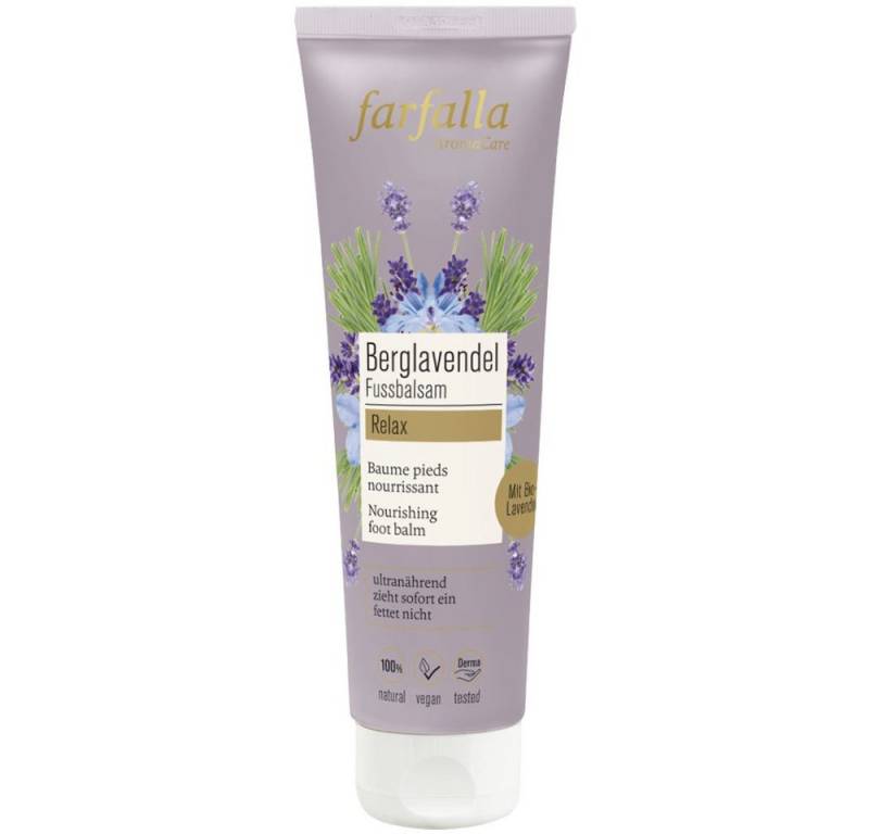 Farfalla Essentials AG Duftöl Berglavendel Relax Fussbalsam, 75 ml von Farfalla Essentials AG