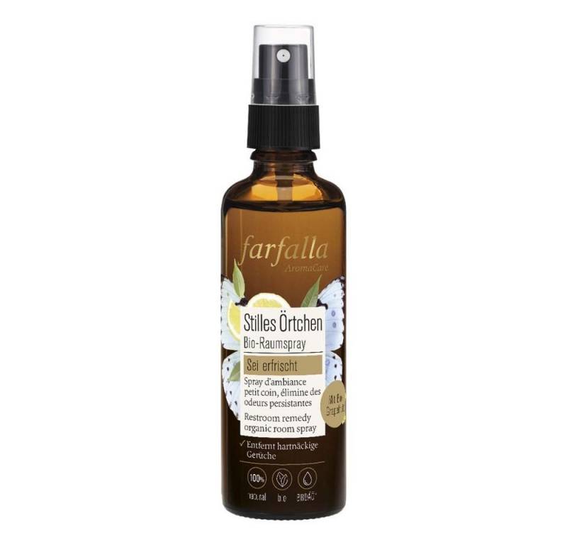 Farfalla Essentials AG Duftöl Bio-Raumspray - Stilles Örtchen 75ml von Farfalla Essentials AG
