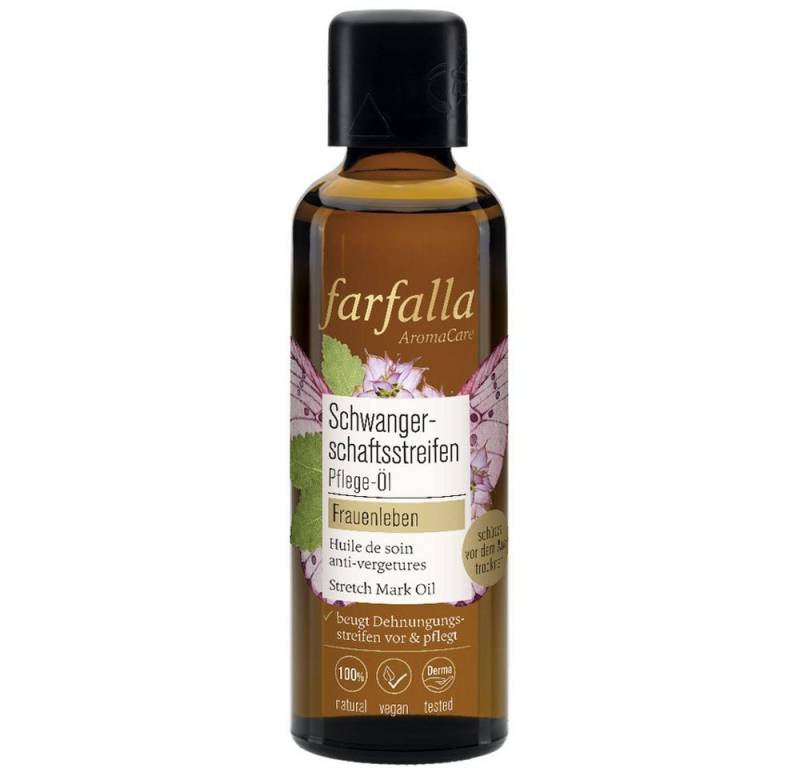Farfalla Essentials AG Duftöl Frauenleben Schwangerschaftsstreifen Pflege-Öl, 75 ml von Farfalla Essentials AG