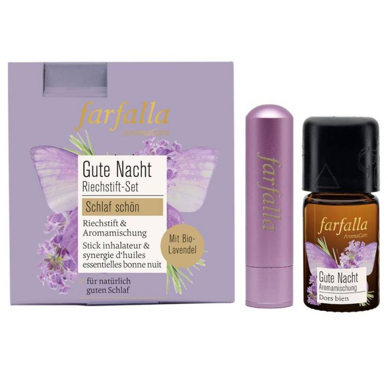Farfalla Essentials AG Duftöl Riechstift Set Gute Nacht schlaf schön, Stk von Farfalla Essentials AG
