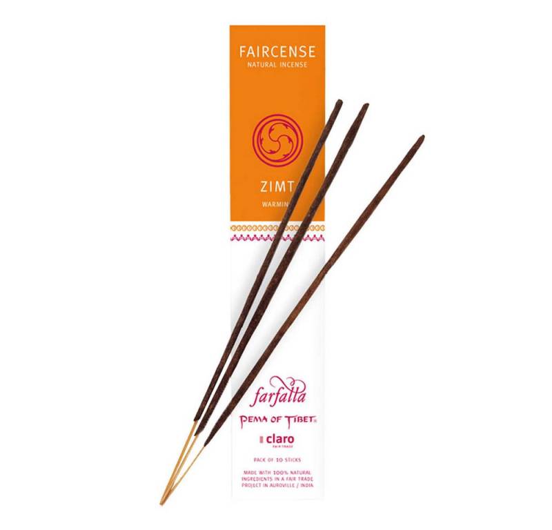 Farfalla Essentials AG Räucherstäbchen-Halter Räucherstäbchen - Zimt 10Stk von Farfalla Essentials AG