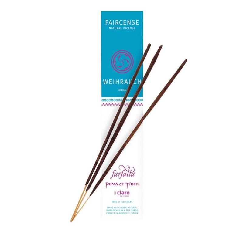 Farfalla Essentials AG Räucherstäbchen-Halter Räucherstäbchen - Weihrauch 10Stk von Farfalla Essentials AG