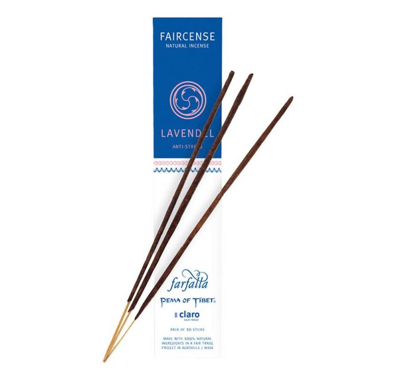 Farfalla Essentials AG Räucherstäbchen-Halter Räucherstäbchen - Lavendel 10Stk von Farfalla Essentials AG