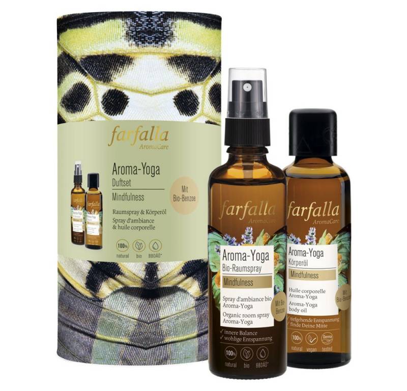 Farfalla Essentials AG Raumduft Aroma-Yoga Duftset Mindfulness, Stk von Farfalla Essentials AG