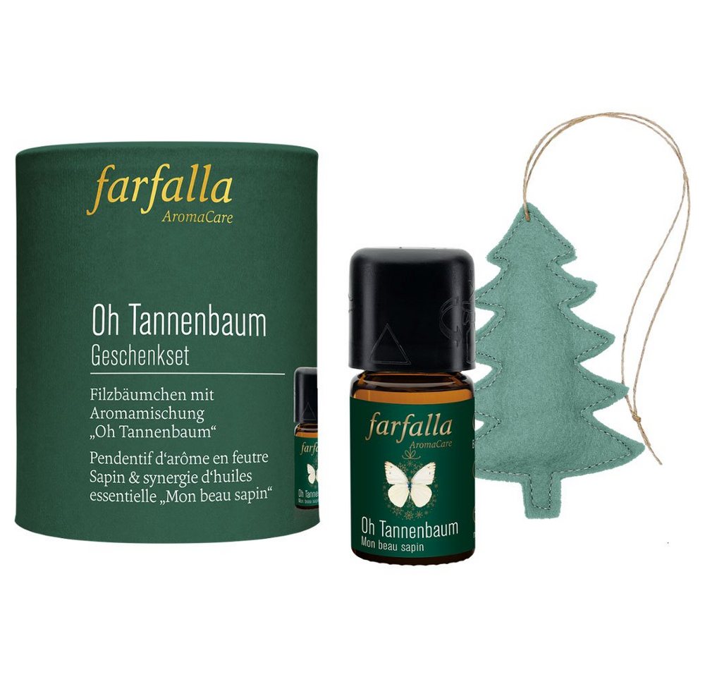Farfalla Essentials AG Raumduft Geschenkset Oh Tannenbaum, Braun, 5 ml von Farfalla Essentials AG
