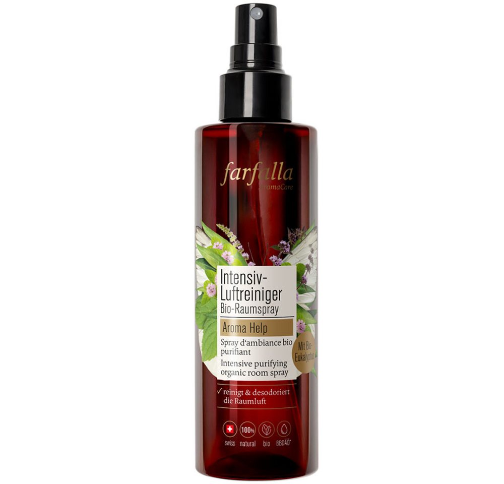 Farfalla Essentials AG Raumduft Intensiv-Luftreiniger Bio-Raumspray Aroma Help, 200 ml von Farfalla Essentials AG