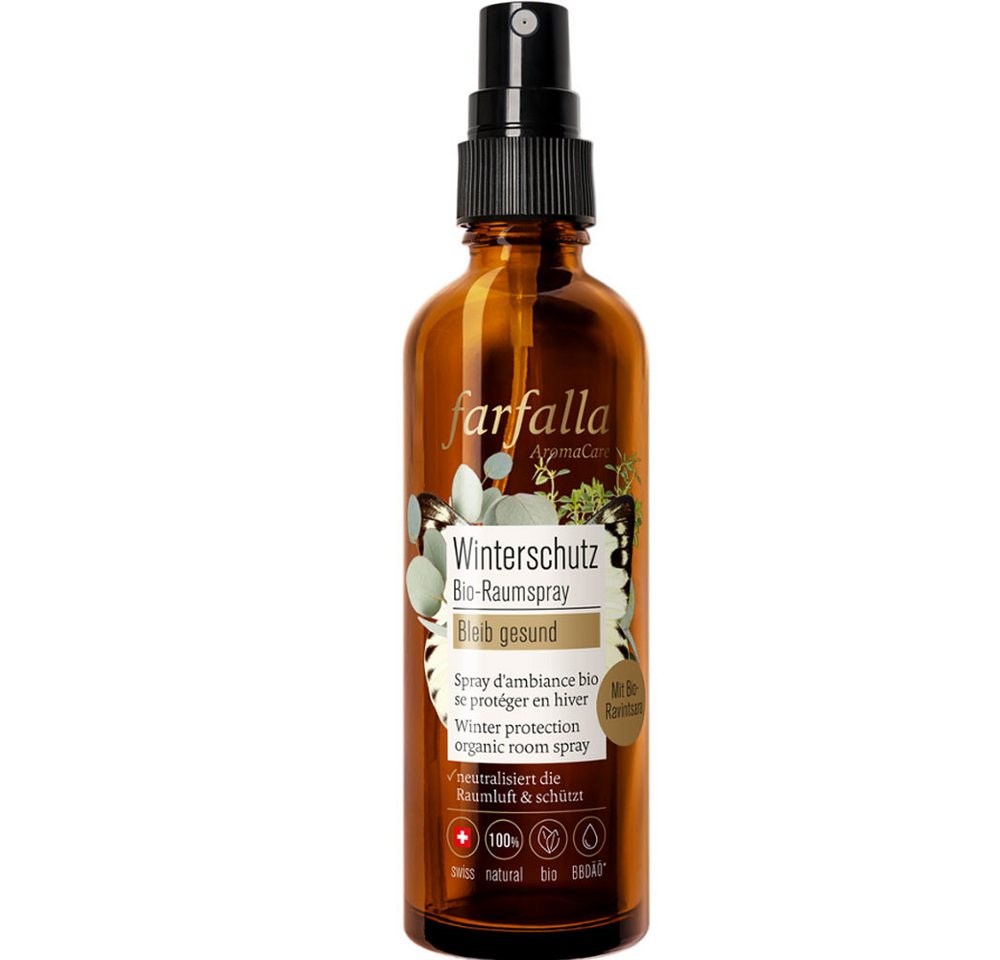 Farfalla Essentials AG Raumduft Winterschutz Bio-Raumspray Bleib gesund, 75 ml von Farfalla Essentials AG