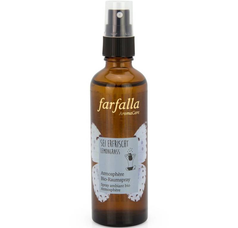 Farfalla Essentials AG Raumduft Bio-Raumspray - Lemongrass Atmosphère 75ml von Farfalla Essentials AG