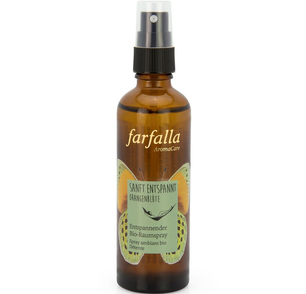 Farfalla Essentials AG Raumduft Bio-Raumspray - Entspannender 75ml von Farfalla Essentials AG