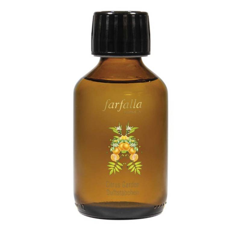 Farfalla Essentials AG Raumduft Citrus Garden - Duftstäbchen Aroma Ambiance Nachfüllung 150ml von Farfalla Essentials AG