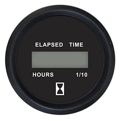 Faria Beede Instruments Faria 2" Digital Hourmeter Gauge - 12-32V - Euro Black Faria Beede Instruments Faria 2" Digital Hourmeter Gauge - 12-32V - Euro Black von Faria Beede INSTRUMENTS