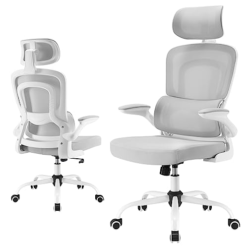 Farini Schreibtischstuhl Bürostuhl Ergonomisch mit mit Verstellbarer Kopfstütze, Office Chair Chefsessel mit Armlehne, Gaming Stuhl mit Rollen Farini Schreibtischstuhl Bürostuhl Ergonomisch mit mit Verstellbarer Kopfstütze, Office Chair Chefsessel mit Armlehne, Gaming Stuhl mit Rollen von Farini