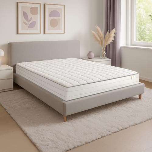 Farmarelax Orthopädische Matratze aus Memory für französisches Bett 120 x 190 cm, Höhe 17 cm, Memory Super Control, OrthopedicRelax-Platte, italienischer Stoff, hypoallergen, 100 % Made in Italy, Memory EcoBlau Farmarelax Orthopädische Matratze aus Memory für französisches Bett 120 x 190 cm, Höhe 17 cm, Memory Super Control, OrthopedicRelax-Platte, italienischer Stoff, hypoallergen, 100 % Made in Italy, Memory EcoBlau von Farmarelax
