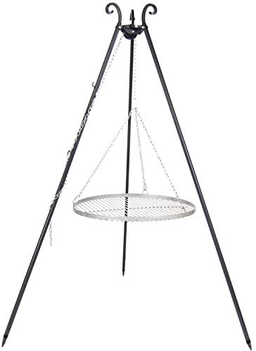 FARMCOOK Schwenkgrill VIKING Dreibein mit Grillrost aus Rohstahl in 4 Größen (Ø 70 cm) von Farmcook