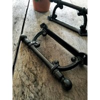 Gusseisen Torgriff Robuster Türgriff Aus Im Industrial Style von FarmhouseIronCo