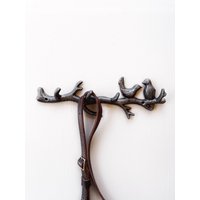 Vogel Auf Einem Asthaken, Wandhaken, Vogelhaken, Vintage-stil Kleiderhaken, Badezimmerhaken, Kleiderhaken von FarmhouseIronCo