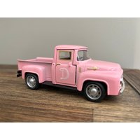 Frühlingsdekor - 12 cm Gestufte Tablettdekor Sommerdekor Rosa Lkw Weihnachtsdekor Weihnachten Sommer von FarmhouseTrucks