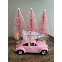 Tiered Tablett Dekor - 12 cm Frühling Sommer Rosa Weihnachtsdekor Weihnachten Geschenk Für Sie Mama von FarmhouseTrucks