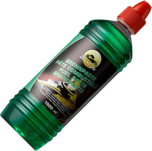 Farmlight Brennpaste Brenngel Anzündpaste Gel Paste Fondue Raclett Grill (1 liter) von Farmlight