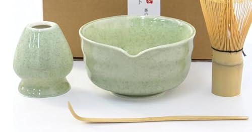 Macha Tea Set, 5 pcs Matcha Besen Set, Matcha-Rührer-Set, Matcha-Schüssel mit Matcha-Schneebesen, Matcha-Löffel, Keramikschale, Beste Geschenk für Matcha-Liebhabern Macha Tea Set, 5 pcs Matcha Besen Set, Matcha-Rührer-Set, Matcha-Schüssel mit Matcha-Schneebesen, Matcha-Löffel, Keramikschale, Beste Geschenk für Matcha-Liebhabern von Farnirvana