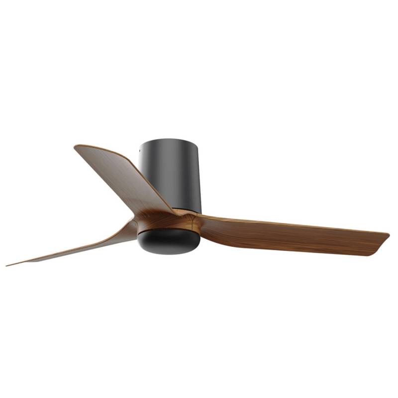 FARO Energiespar Deckenventilator mit Fernbedienung Mini Punt Tub 90 cm Schwarz - Nussbaum FARO Energiespar Deckenventilator mit Fernbedienung Mini Punt Tub 90 cm Schwarz - Nussbaum von Faro