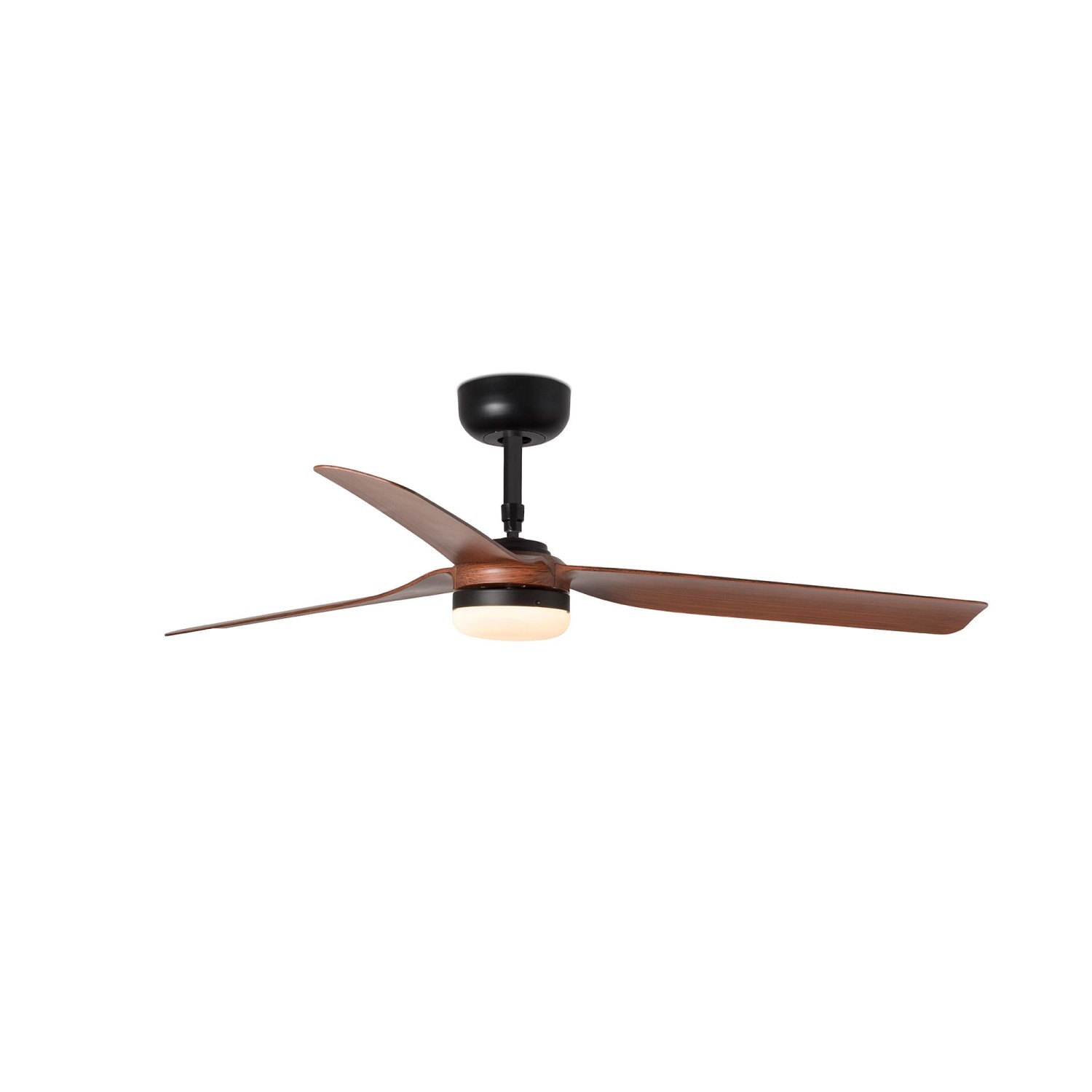 FARO Energiespar Deckenventilator mit LED Beleuchtung und Fernbedienung Punt Schwarz - Nussbaum FARO Energiespar Deckenventilator mit LED Beleuchtung und Fernbedienung Punt Schwarz - Nussbaum von Faro