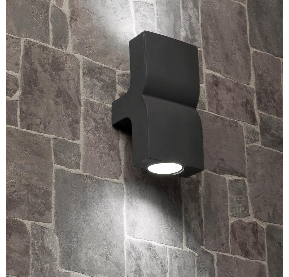 Faro Außen-Wandleuchte Extravagante Wandlampe Klamp zweiflammig, GU10 Faro Außen-Wandleuchte Extravagante Wandlampe Klamp zweiflammig, GU10 von Faro