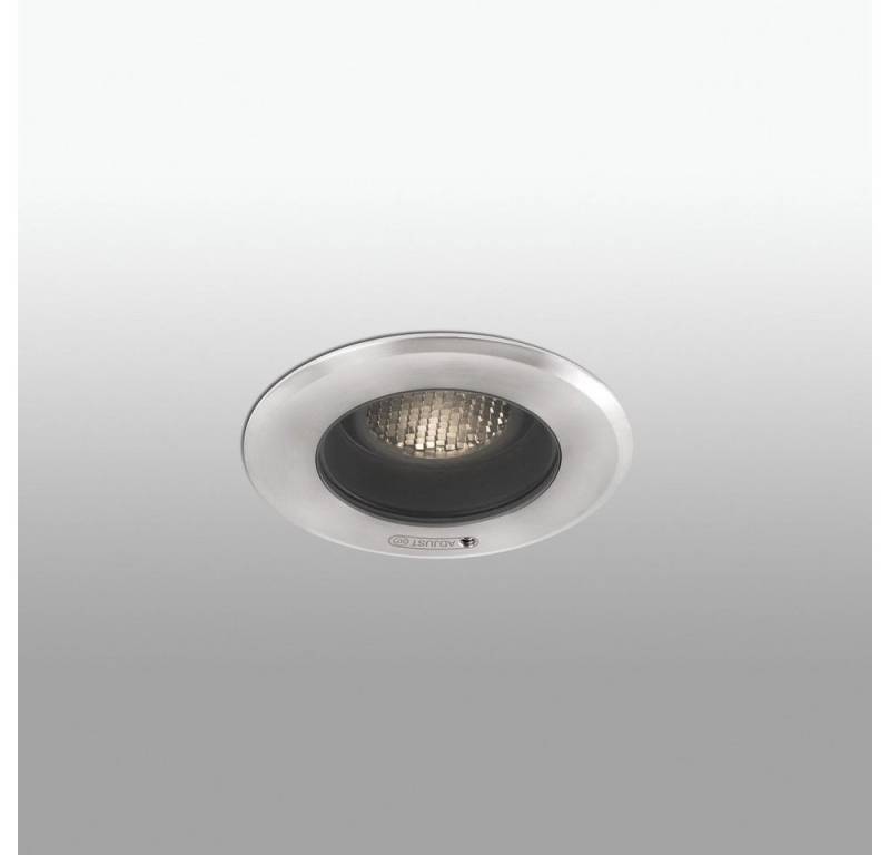 Faro Außen-Wandleuchte LED Deckenleuchte Geiser in Dunkelgrau 7W 3000K, LED von Faro