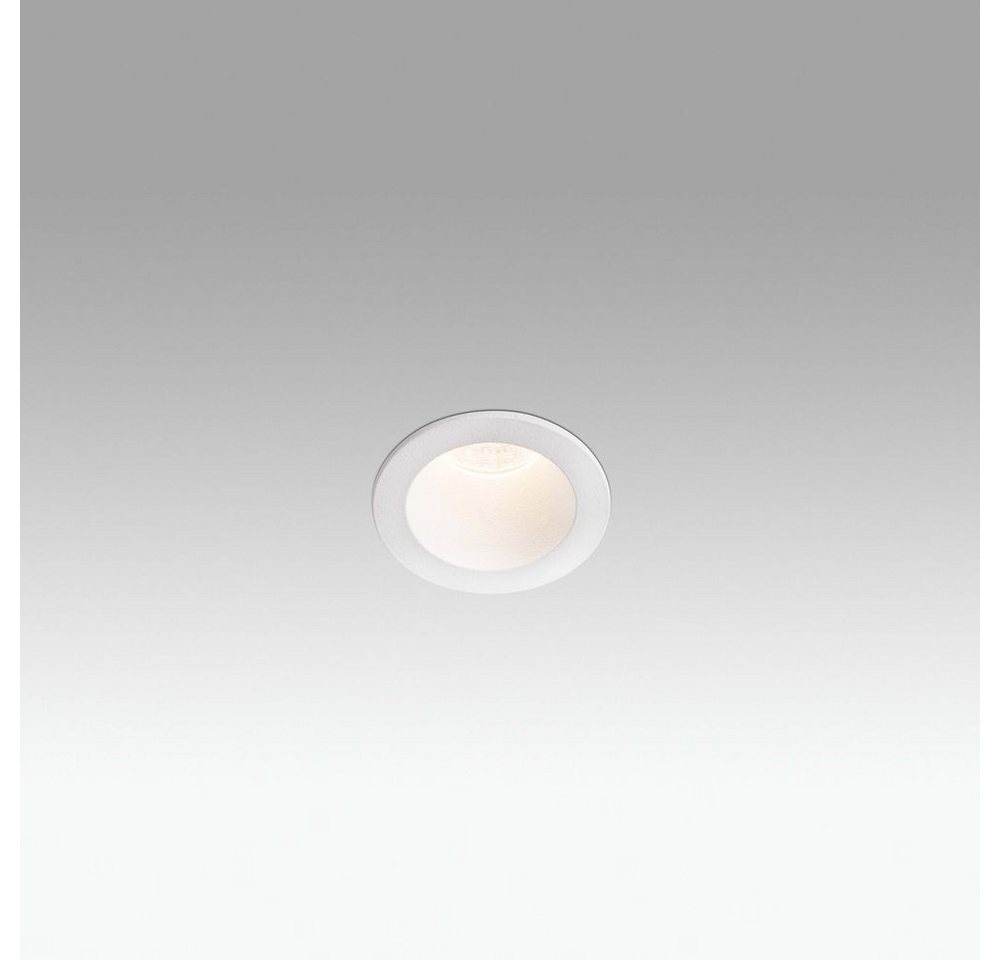 Faro Einbauleuchte LED Einbauleuchte Fox aus Aluminium in Weiß 40mm 2700K, LED Faro Einbauleuchte LED Einbauleuchte Fox aus Aluminium in Weiß 40mm 2700K, LED von Faro