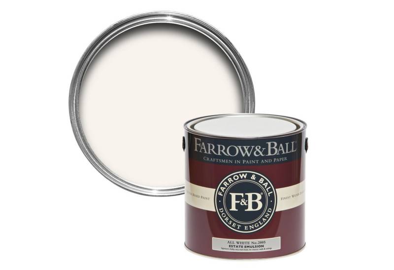 Farrow and Ball Wandfarbe Farrow and Ball - All White 2005 von Farrow and Ball