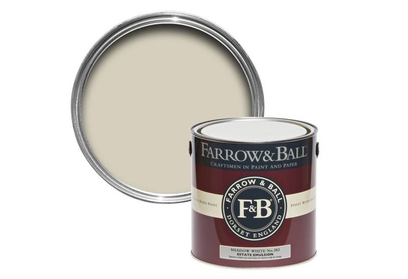 Farrow and Ball Wandfarbe Farrow and Ball - Shadow White 282 von Farrow and Ball