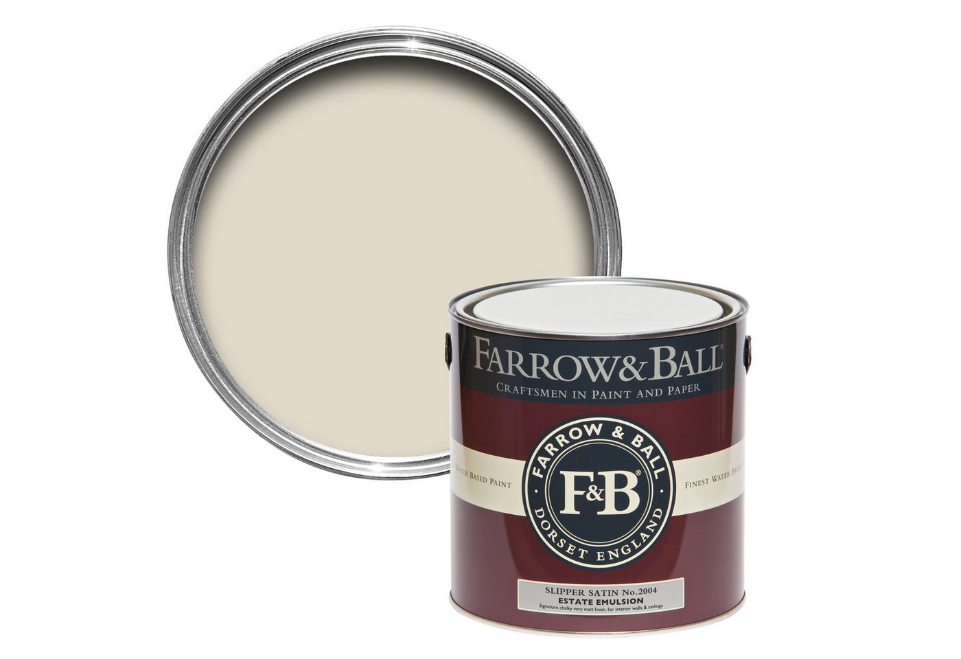 Farrow and Ball Wandfarbe Farrow and Ball - Slipper Satin 2004 Farrow and Ball Wandfarbe Farrow and Ball - Slipper Satin 2004 von Farrow and Ball