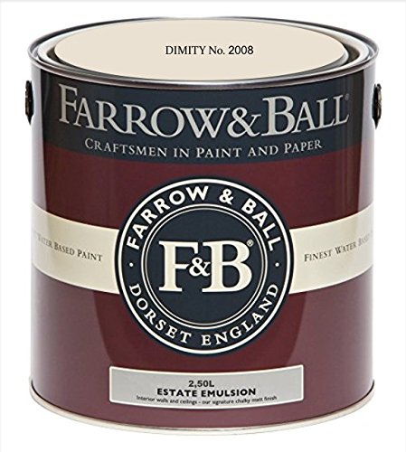 Farrow & Ball Estate Emulsion Farbe 2.5 Liter Dimity 2008 Matt von Farrow & Ball