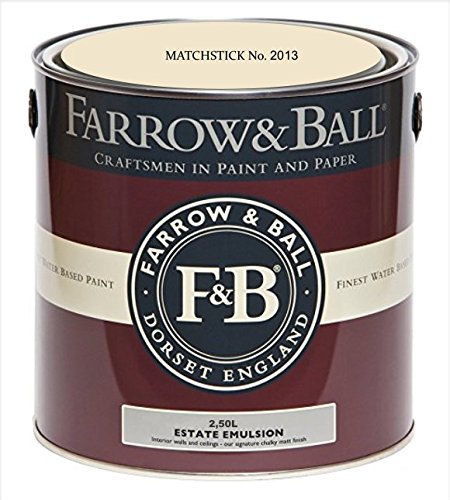 Farrow & Ball Estate Emulsion Farbe 2.5 Liter Matchstick 2013 Matt von Farrow & Ball