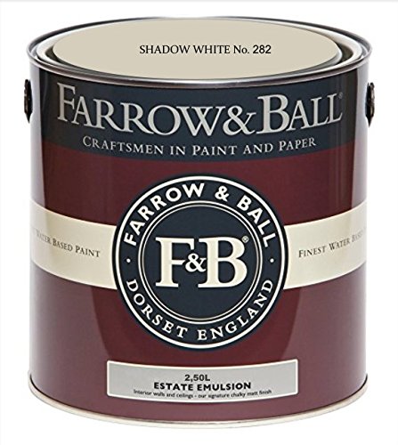 Farrow & Ball Estate Emulsion 2,5 Liter - SHADOW WHITE No. 282 von Farrow & Ball