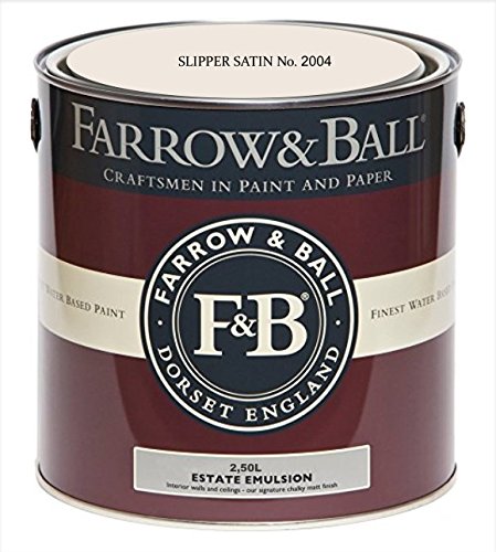 Farrow & Ball Estate Emulsion Farbe 2.5 Liter Slipper Satin 2004 Matt von Farrow & Ball
